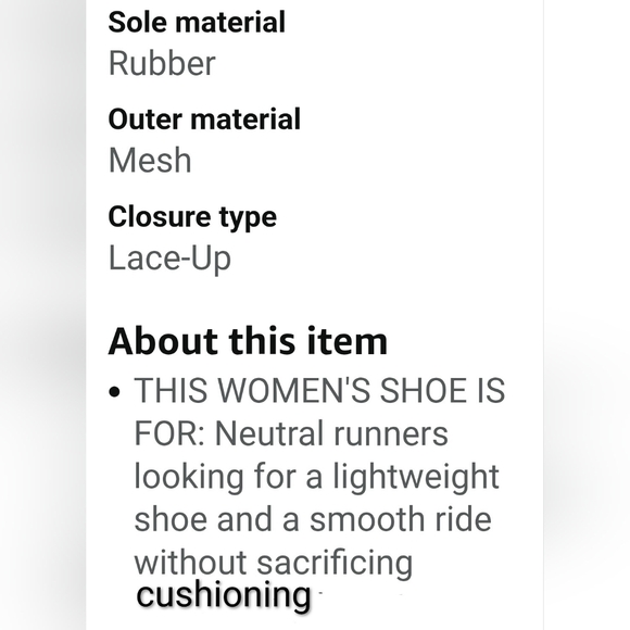 Brooks Adrenaline Gts 20 Athletic Sneakers  Gray & Purplish/Blue Women's 7 - Picture 4 of 16